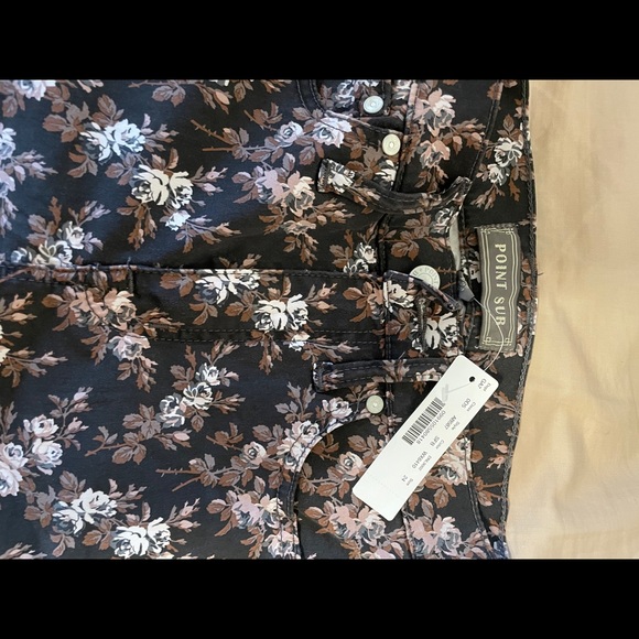 J. Crew Floral Pattern Pants Waist Size 24 - Picture 9 of 9